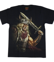 Футболка Викинг с мечом (светится в темноте)