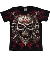 Футболка Череп с пентаграммой