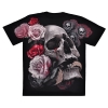 Футболка Череп среди роз RW-7540 Футболка Череп среди роз RW-7540