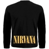 Футболка с длинным рукавом Nirvana (смайлы)  RW-8521