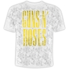 Футболка Guns n’Roses "Baked on Mess" (white t-shirt)  RW-5711