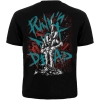 Футболка Punk's Not Dead (скелет с ирокезом)  RW-5324