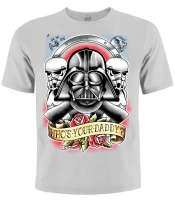 Футболка Star Wars "Who's your daddy" Grey Urbanist