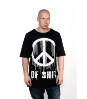 Удлиненная футболка Peace of Shit (Urbanist)