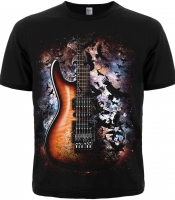 Футболка Crow and Guitar in Space
