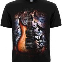 Футболка Crow and Guitar in Space