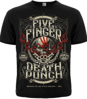 Футболка Five Finger Death Punch (100% Pure Brewed in Las Vegas)