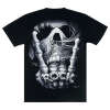 Футболка Skull and Sign of the Horns (ROCK) (світиться в темряві)  RW-22402