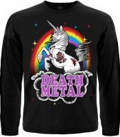 Футболка з довгим рукавом Death Metal (Unicorn)