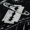Футболка Punk's Not Dead (скелет с ирокезом)  RW-5324