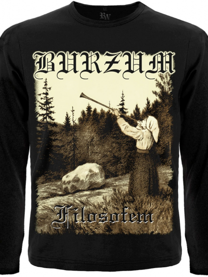 Футболка с длинным рукавом Burzum "Filosofem"