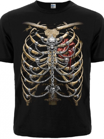 Футболка Heavy Metal Skeleton