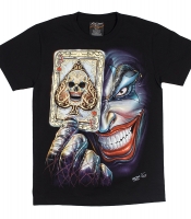 Футболка Джокер (Пиковый туз) (3D, светится в темноте)