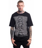 Удлиненная футболка Urbanist Joy Division-Unknown pleasures (black)