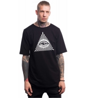 Удлиненная футболка Urbanist Eye Illuminati (black)
