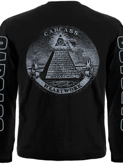 Футболка с длинным рукавом Carcass "Heartwork"