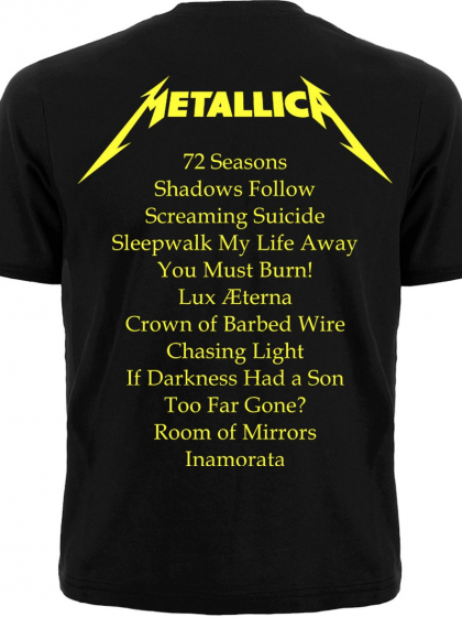 Футболка Metallica "72 Seasons"