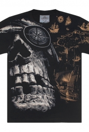 Футболка Піратський череп та карта скарбів (Rock Eagle, Total t-shirt) Футболка Піратський череп та карта скарбів (Rock Eagle, Total t-shirt)