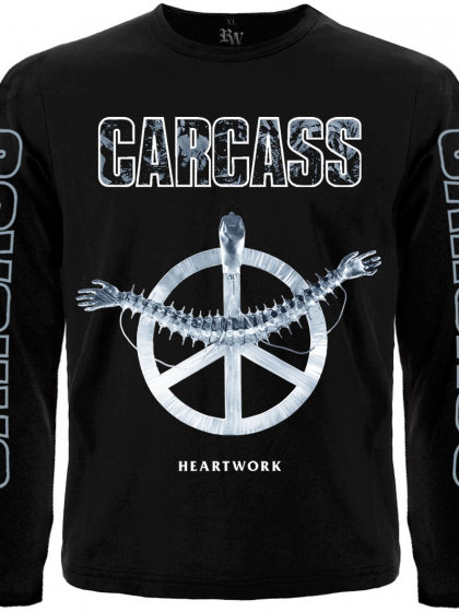 Футболка с длинным рукавом Carcass "Heartwork"