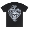 Футболка Skulls - See No Evil, Hear No Evil, Speak No Evil (3D, світиться в темряві)  RW-24425