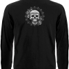 Футболка з довгим рукавом Muerte (skull and roses)  RW-22167