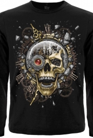 Футболка з довгим рукавом Mechanical Eternity (череп стимпанк) Футболка з довгим рукавом Mechanical Eternity (череп стимпанк)