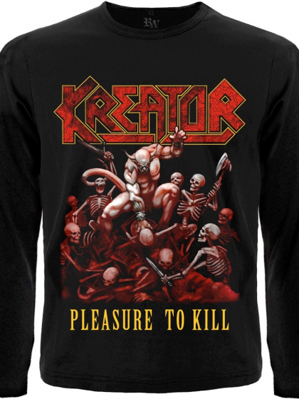 Футболка з довгим рукавом Kreator "Pleasure to Kill"