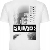 Біла футболка Lifelover “Pulver” - Urban  RW-25753