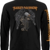 Футболка з довгим рукавом Harley-Davidson (eagle and logo HD)  RW-22398