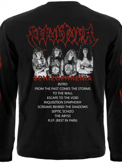 Футболка з довгим рукавом Sepultura "Schizophrenia"