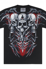Футболка Три черепи, всевидюче око (Rock Eagle, Total t-shirt) Футболка Три черепи, всевидюче око (Rock Eagle, Total t-shirt)