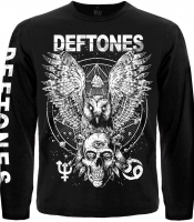 Футболка з довгим рукавом Deftones (Owl and Skull)