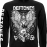 Футболка з довгим рукавом Deftones (Owl and Skull)