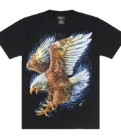 Футболка Hunting Eagle (3D, світиться в темряві)