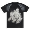 Футболка Череп у каптурі з червоними очіма (Rock Eagle, Total t-shirt)  RW-24429