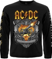 Футболка з довгим рукавом AC/DC For Those About to Rock (We Salute You)
