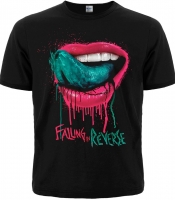 Футболка Falling In Reverse (lips logo)