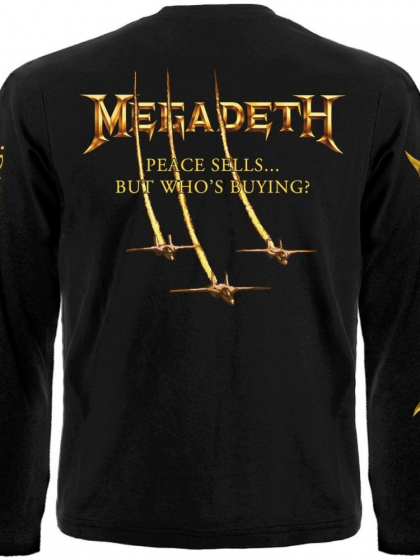 Футболка з довгим рукавом Megadeth "Peace Sells… but Who’s Buying?"