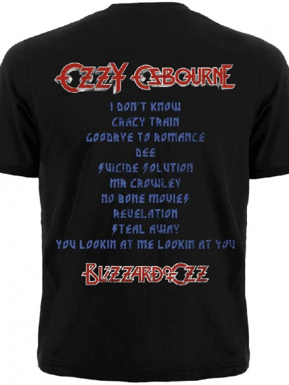 Футболка Ozzy Osbourne "Blizzard of Ozz"