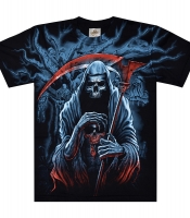 Футболка Смерть с черепом (дерево повешенных)