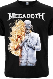 Футболка Megadeth - Last Album (Vic Rattlehead)