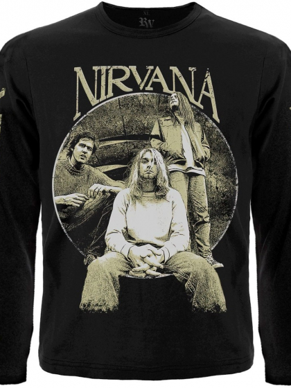 Футболка з довгим рукавом Nirvana (band)