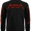 Футболка з довгим рукавом Alcoholica "Drink Em All"  RW-24271