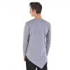 Лонгслів світло-сірий unisex  RW-22576