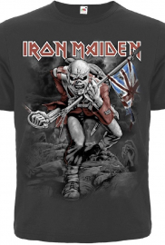 Футболка Iron Maiden "The Trooper" (колір графітовий) Футболка Iron Maiden "The Trooper" (колір графітовий)
