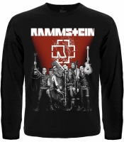 Футболка с длинным рукавом Rammstein (red)