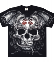 Футболка Dragons On The Skull