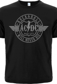 Футболка AC/DC "Rock & Roll Will Never Die"