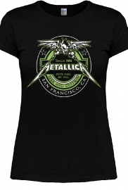 Жіноча футболка Metallica "Seek And Destroy" (Beer Label)