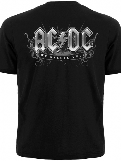Футболка AC/DC For Those About to Rock (We Salute You)